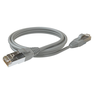 Патч-корд F/UTP кат.5E 2хRJ45 экранир. LSZH 3м сер. SYSMATRIX PC 4545.5ES26.3LSZHGY