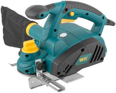 Рубанок 900Вт 16000об/мин 82мм 0-3.0мм; паз 0-16мм; прав. выброс; опора алюм. FIT 80498