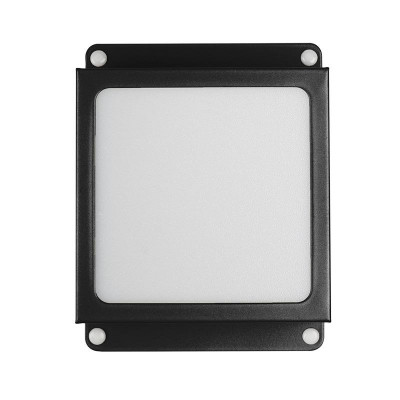 Светильник светодиодный PPL 089/G OPAL 9Вт 4000К IP40 BLACK ДВО/ДПО домино в потолок Грильято черн. Pro JazzWay 5065260