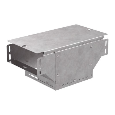 Ответвитель Т-образный вертикал. 200х80 0.7мм Стандарт с крышкой Промрукав PR16.0963