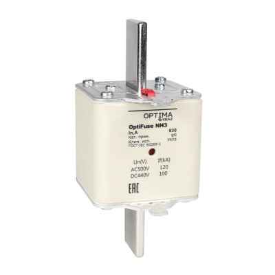 Вставка плавкая OptiFuse NH3-400-gG-УХЛ3 КЭАЗ 374958