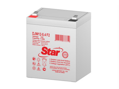 Аккумулятор 12В 5.4А.ч Star DJW12-5.4 F2