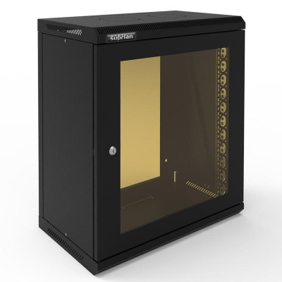 Шкаф телекоммуникационный настенный ТВС-12U-600-350-СР-9005 SUPRLAN 05-2120-B
