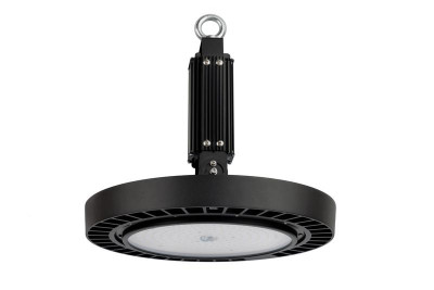 Светильник светодиодный ДСП IB 11 S 100W VW 850 HT BK CL 257х257х155мм 100Вт 5000К IP65 High Bay подвесной с закален. стекл. черн. Русский Свет 16091124363