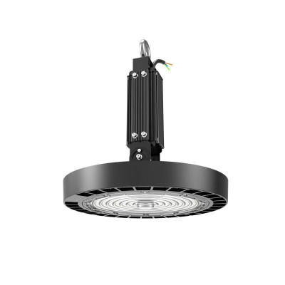 Светильник светодиодный ДСП IB 11 S 100W W 850 HT BK PC 257х257х155мм 100Вт 5000К IP65 High Bay подвесной с гр. линзой из поликарбон. черн. Русский Свет 16091124362