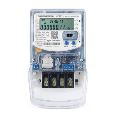 Счетчик CE207 S7.846.2.OG.QUVFL GS01 SPds GSM 2G 1ф многотариф. Энергомера 101002009013571