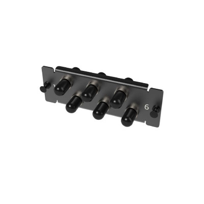 Планка адаптерная с установленными 6хST адаптерами 1U DKC RNAP6ST1U