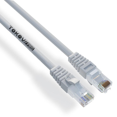 Патч-корд кат.6 U/UTP 24 AWG LSZH 5м PRO TOKOV ELECTRIC TKP-PC06-6U-CULSZH-5M