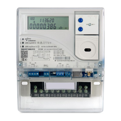 Счетчик CE308 S31.503.OAG.SYUVJLFZ GS04 SPDs GSM 2G+4G 3ф многотариф. Энергомера 101005007013417