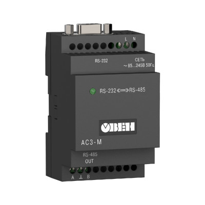 Преобразователь интерфейса АС3-М-024 ОВЕН 11037