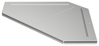 Крышка для угла 90град. осн.400 L734 сталь 0.8мм ESCA 5 IEK ES5-PGD-90-400-08