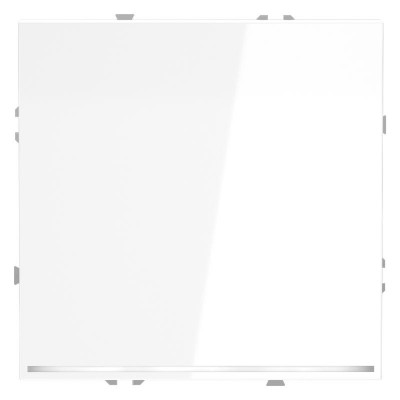 Выключатель 1-кл СП S70 10А с подсветкой механизм бел. глянцевый Voltum VLS010201