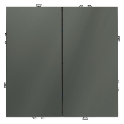 Выключатель 2-кл. СП S70 10А механизм титан Voltum VLS020106