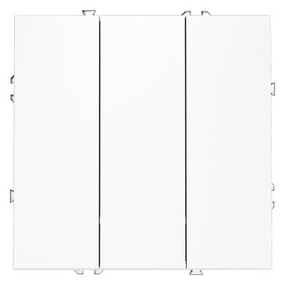 Выключатель 3-кл. СП S70 10А механизм бел. матов. Voltum VLS030102