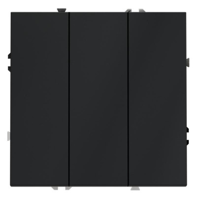 Выключатель 3-кл. СП S70 10А механизм графит Voltum VLS030107