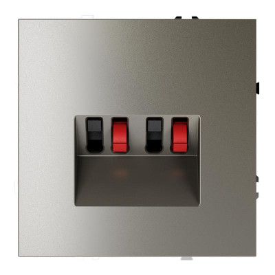 Розетка акустическая 4-м СП S70 механизм шелк Voltum VLS060304