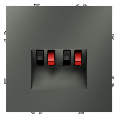 Розетка акустическая 4-м СП S70 механизм титан Voltum VLS060306