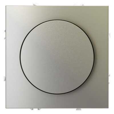 Светорегулятор поворотно-нажимной СП S70 600Вт механизм шелк Voltum VLS070304