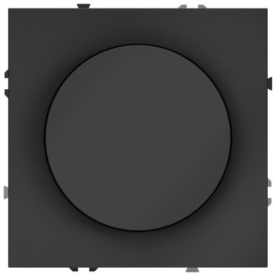 Светорегулятор поворотно-нажимной СП S70 600Вт механизм графит Voltum VLS070307