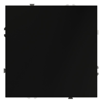 Заглушка СП S70 с суппортом механизм черн. матов. Voltum VLS080108