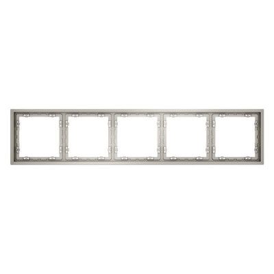 Рамка 5-м S70 пластик. кашемир Voltum VLS100503