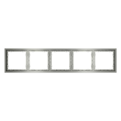 Рамка 5-м S70 пластик. сталь Voltum VLS100505