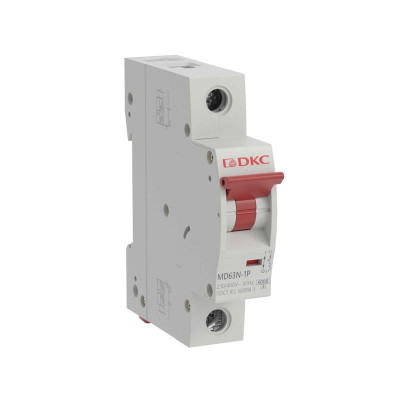 Выключатель автоматический модульный 1п C 2А 6кА YON max типа MD63N YON MD63N-1PC2