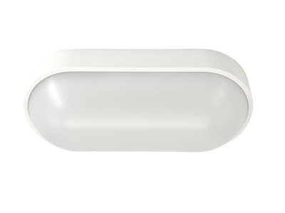 Светильник светодиодный WP 15 C 12W OP 840 W10L22 WH 220х106х60мм 12Вт 4000К IP65 ЖКХ овал. пылевлагозащ. бел. Русский Свет 15071524499