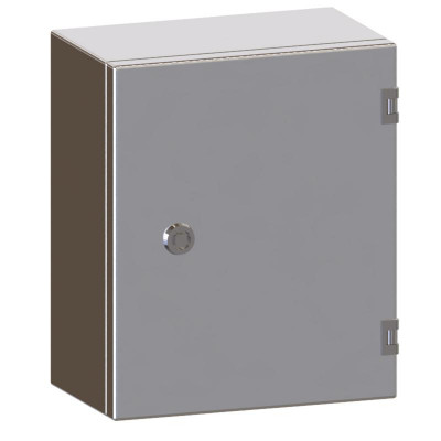 Корпус 300х250х200мм IP66 УХЛ1 с фланцем нерж. сталь AISI 304 OBO 6841083