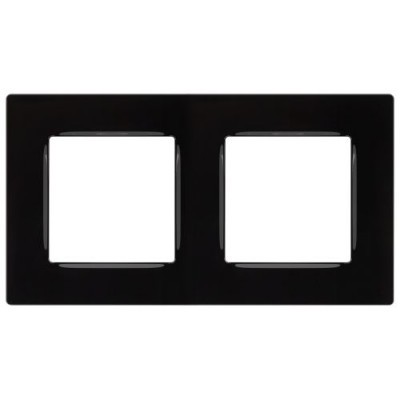 Рамка 2-м 12-5202-06 Классик черн. Эра Б0067723