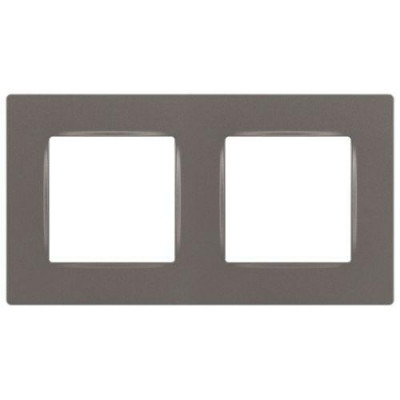 Рамка 2-м 12-5202-16 Классик титан Эра Б0067733