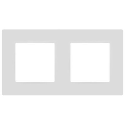 Рамка 2-м 12-5202-01М Классик бел. матов. Эра Б0067780