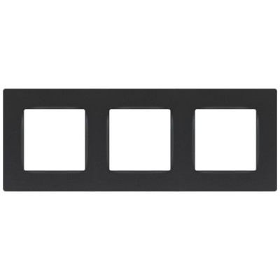 Рамка 3-м 12-5203-12 Классик графит ЭраБ0067729