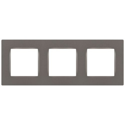 Рамка 3-м 12-5203-16 Классик титан Эра Б0067790