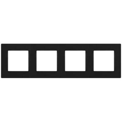 Рамка 4-м 12-5204-05 Классик антрацит Эра Б0067698