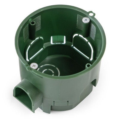 Коробка установочная 68х60 углубленная безгалогенная (HF) с саморезами Промрукав 80-0550С