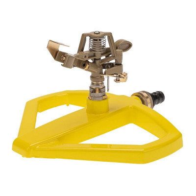 Дождеватель импульсный на метал. подставке латун. Профи ЧЕТЫРЕ СЕЗОНА 62-0314-F