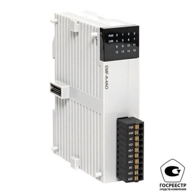 Модуль аналогового вывода EMF 4 PRO-Logic (с поверкой) EKF EMF-A-4AO-V