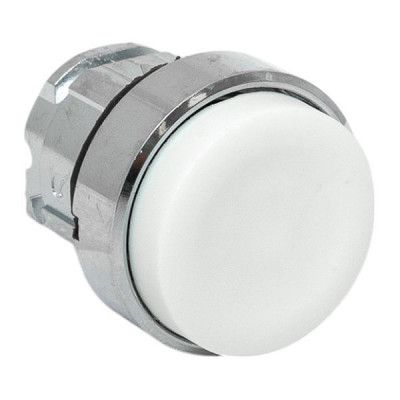 Механизм кнопки исполнительный XB4 IP65 выпирающая возвратный без фиксации без подсветки бел. EKF XB4BL-W-65