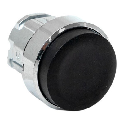 Механизм кнопки исполнительный XB4 IP65 выпирающая возвратный без фиксации без подсветки черн. EKF XB4BL-BL-65