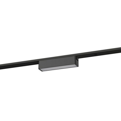 Светильник светодиодный трековый TRM-S5-1-6W4K-BK 6Вт 4000К с заливающим светом для тонкого магнитного шинопровода черн. Эра Б0059047