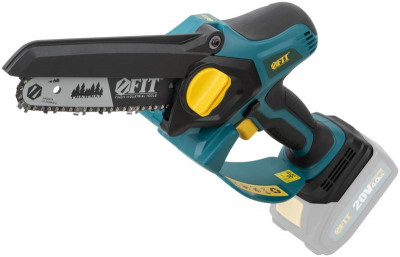 Пила цепная бесщеточная 20В 7.5м/сек 150 (6дюйм) 145мм 36 40мл резиновые накладки (коробка) FIT 79928