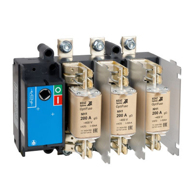 Выключатель 4п 250А OptiSwitch DI-F-1-250-4 КЭАЗ 369395