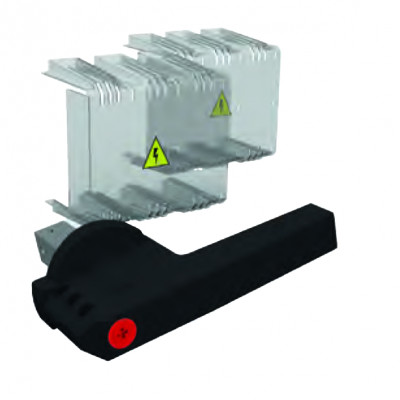 Рукоятка OptiSwitch DI-F-00C с защитным экраном КЭАЗ 369416