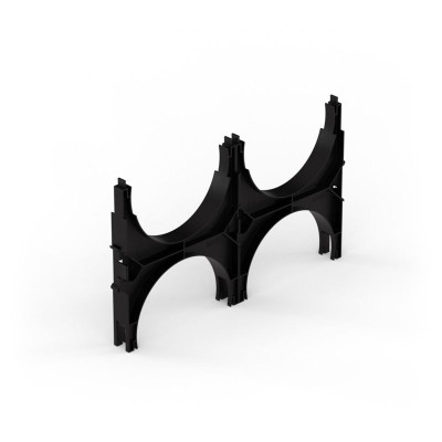 Кластер двойной двухсторон. для двустен. труб d200мм (уп.40шт) Промрукав PR13.02574