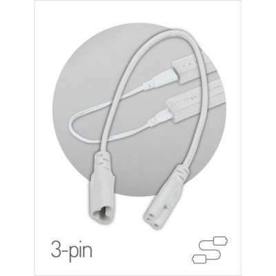 Кабель соединительный для линейного светильника Cable FT-C5-С6-0.5 3pin мама-папа удлинитель Эра Б0066943