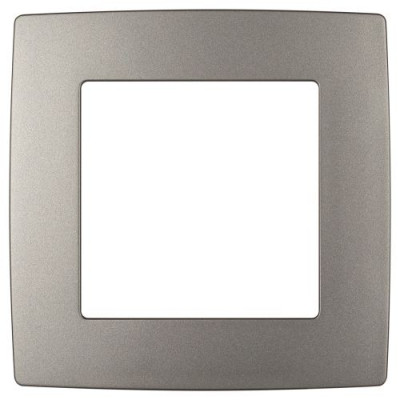 Рамка 1-м Эра12 12-5001-16 титан Эра Б0065735
