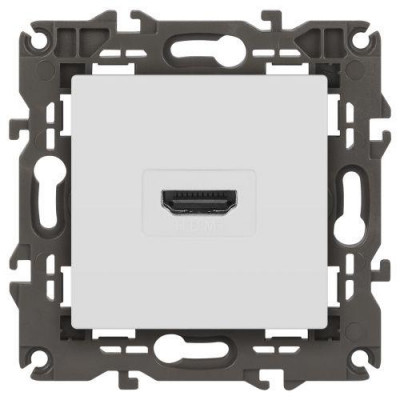 Розетка 1-м СП Elegance 14-3114-01М HDMI бел. матов. Эра Б0065776