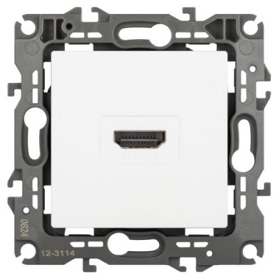 Розетка Эра12 12-3114-01М HDMI бел. матов. Эра Б0065724