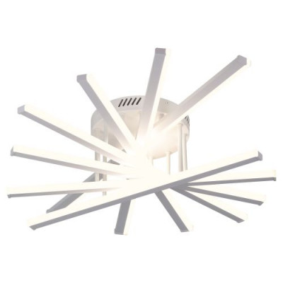 Светильник светодиодный Cordelia 6184-201 LED 120Вт 3000-6000К потолочн. бел. с пультом Rivoli Б0068486